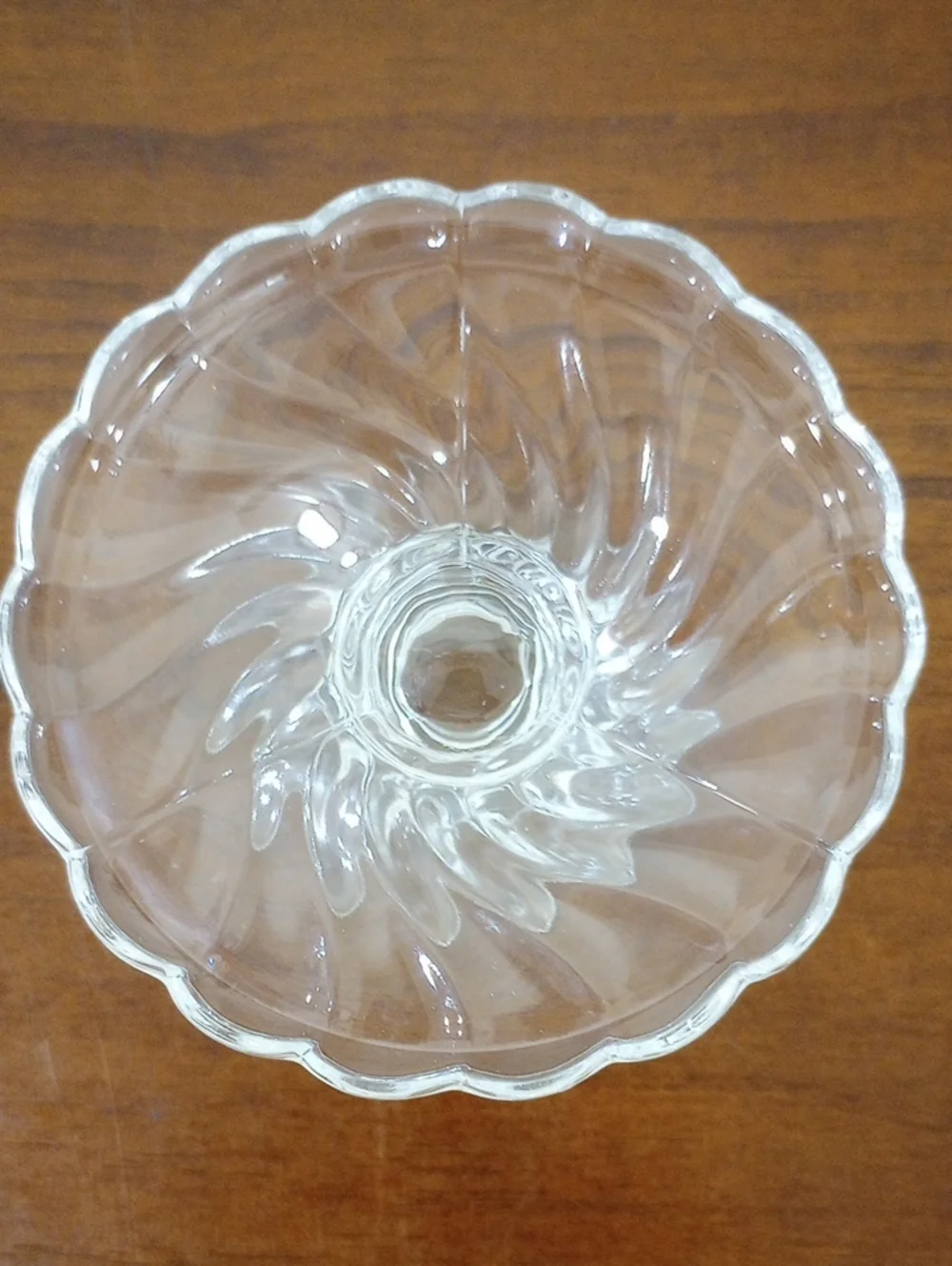 Fostoria Colony Swirl Crystal Candle Holders, Set Of 2 - Vintage!